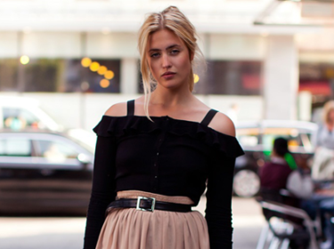 Style Trick: How to Shorten a Long Dress or Skirt