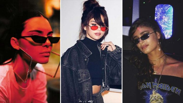 Celebrities Who Pull Off The Tiny Sunglasses Trend 