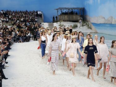 Chanel Brings The Beach Indoors For The Spring-Summer 2019 Runway Show