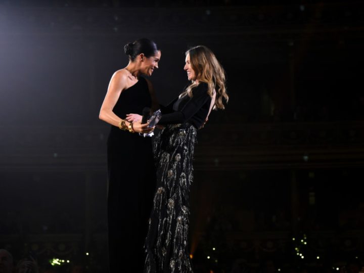 Meghan Markle Makes A Surprise Appearance At The British Fashion Awards