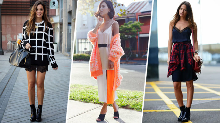 4 Unexpected Ways To Wear A Slip Dress