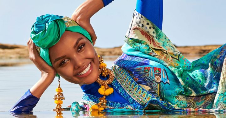 Halima Aden Wears Sports Illustrated's First Hijab