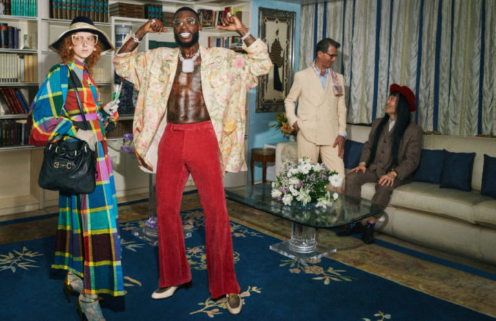 Gucci & Essence Collaborate For Fashion House At Essence Festival