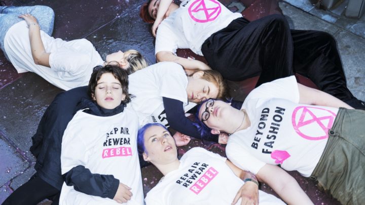 Extinction Rebellion Staged A Protest Against The Fashion Industry
