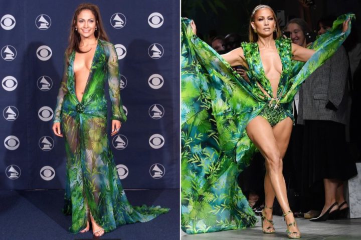 J.Lo Makes Fashion History Again With Versace Runway Appearance